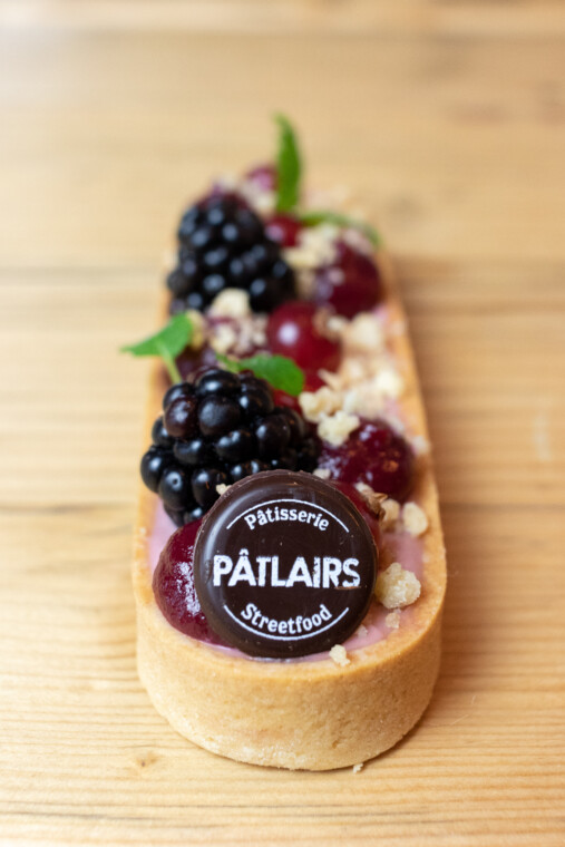 Pâtlairs mit Beeren